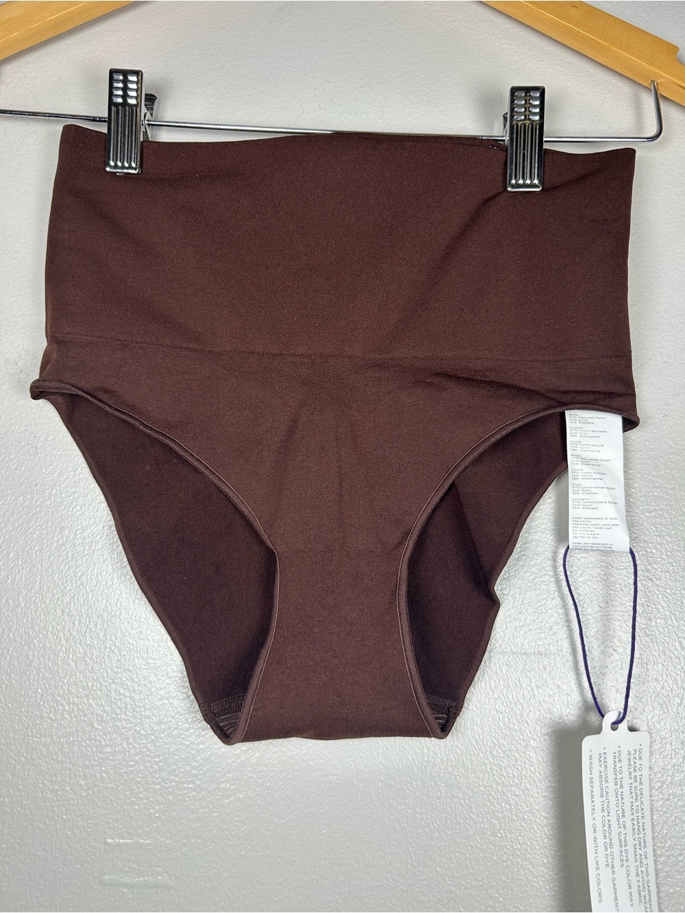 Yitty Nearly Naked Shapewear High Waist Shaping Brief - Brown